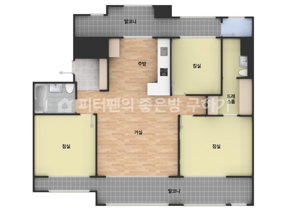 아파트 기본 평면도