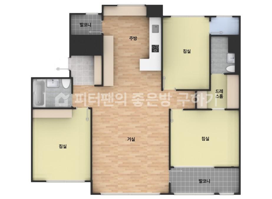 아파트 기본 평면도