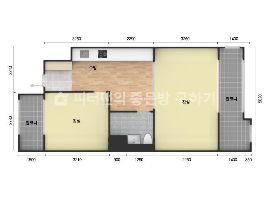 아파트 기본 평면도