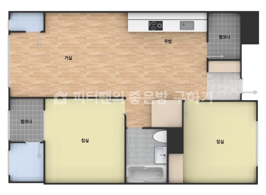 아파트 기본 평면도