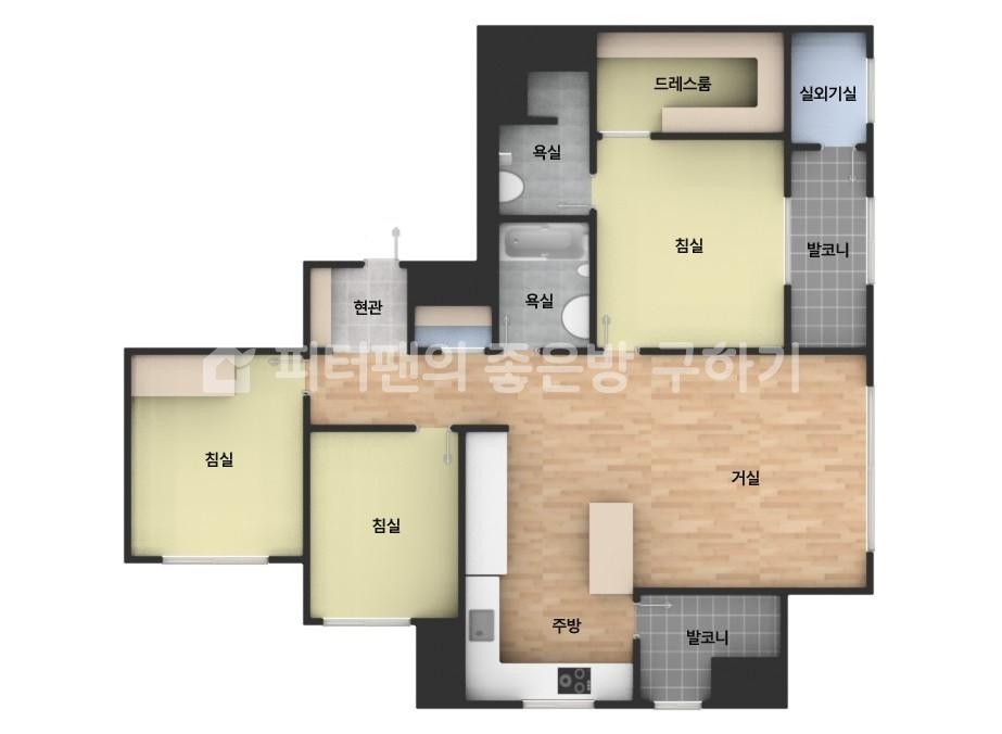 아파트 기본 평면도