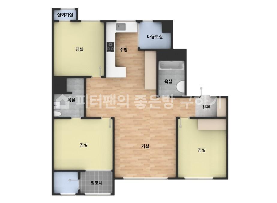 아파트 기본 평면도