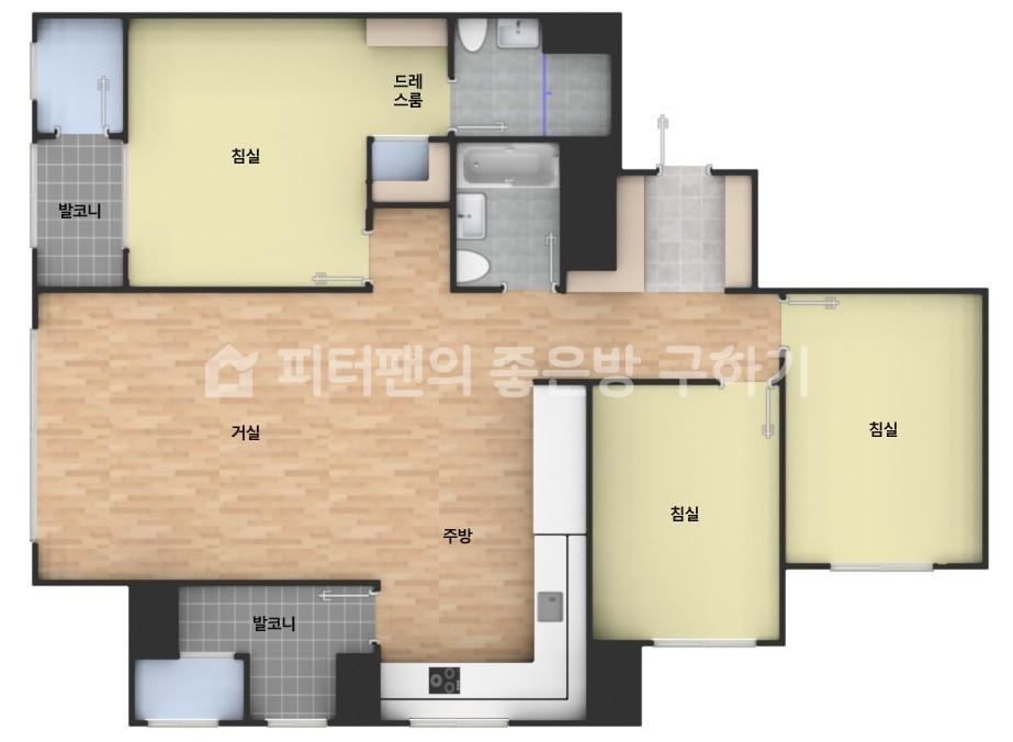 아파트 기본 평면도