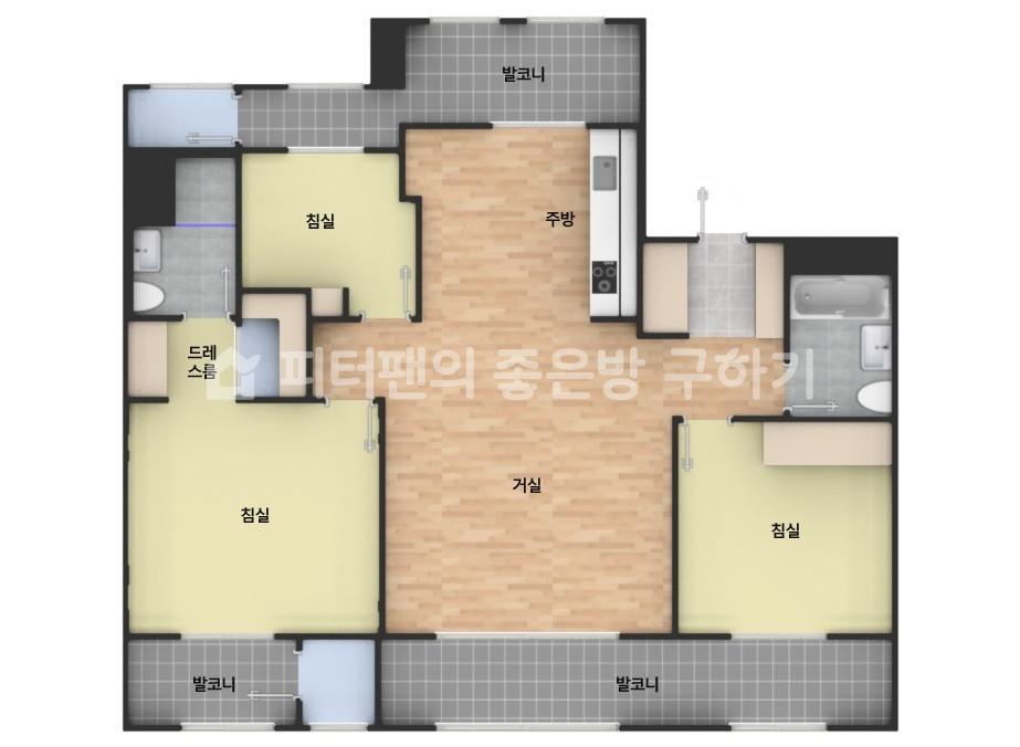 아파트 기본 평면도