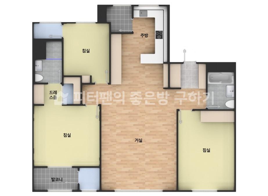 아파트 기본 평면도