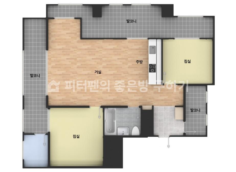 아파트 기본 평면도