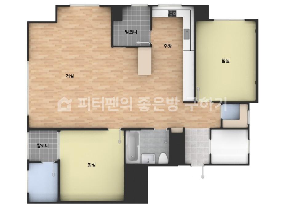 아파트 기본 평면도