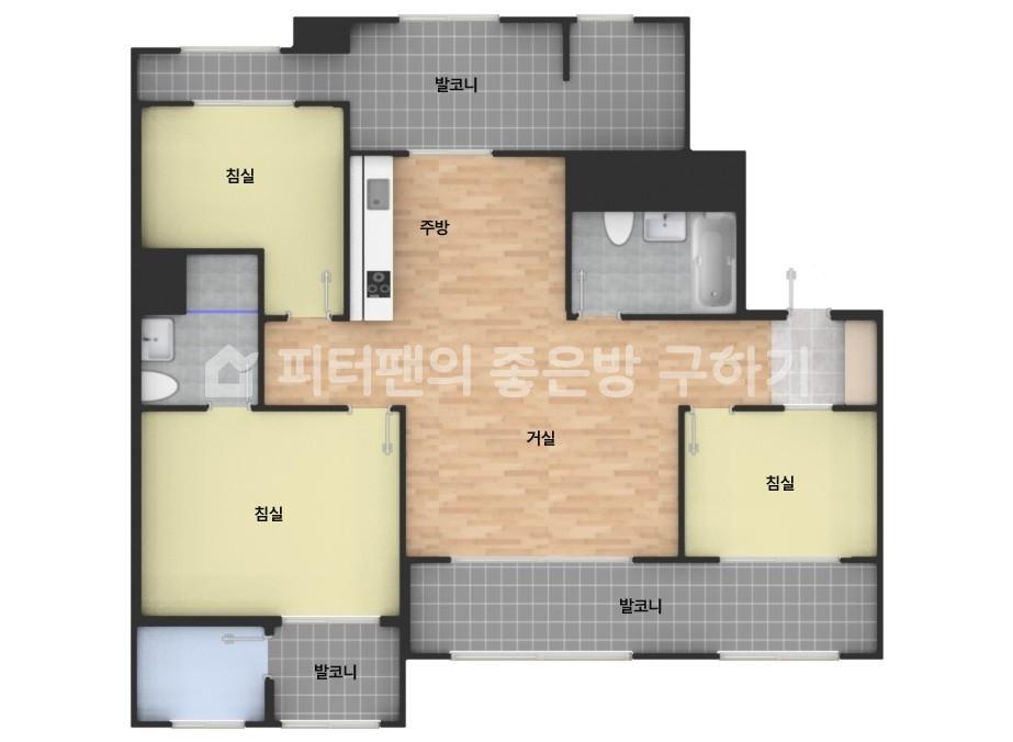 아파트 기본 평면도