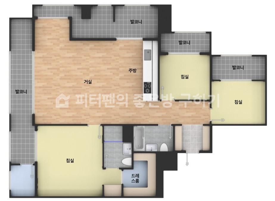 아파트 기본 평면도
