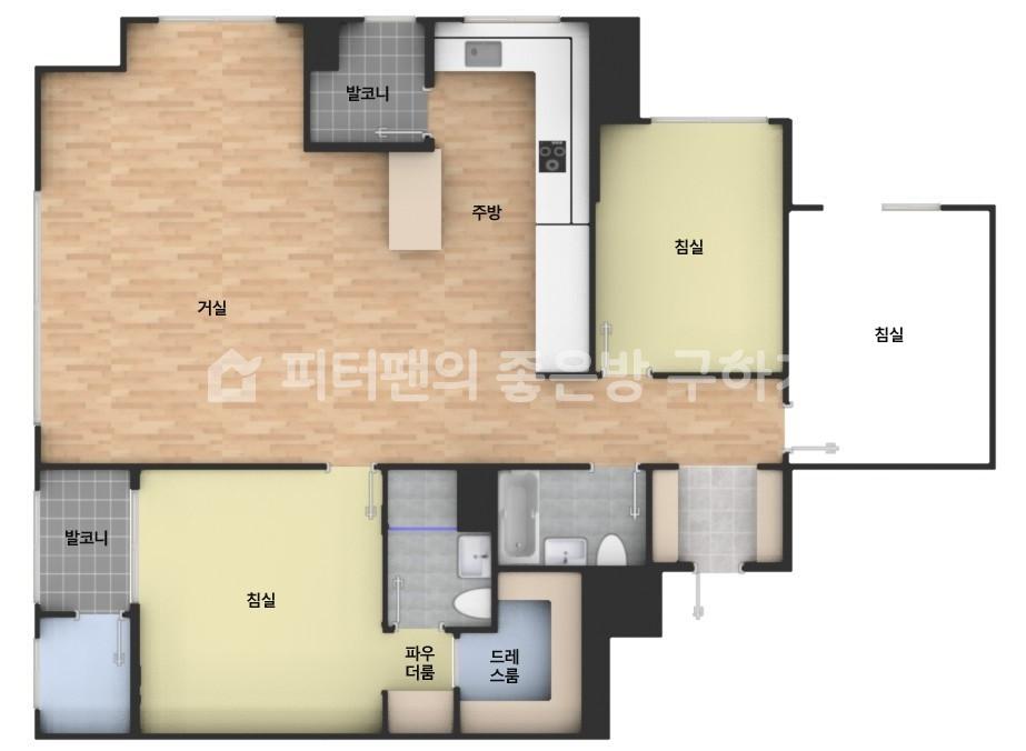아파트 기본 평면도