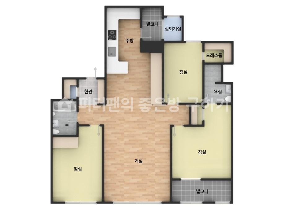 아파트 기본 평면도