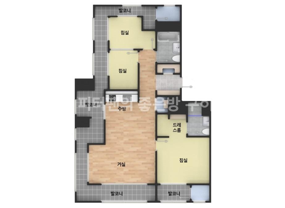 아파트 기본 평면도