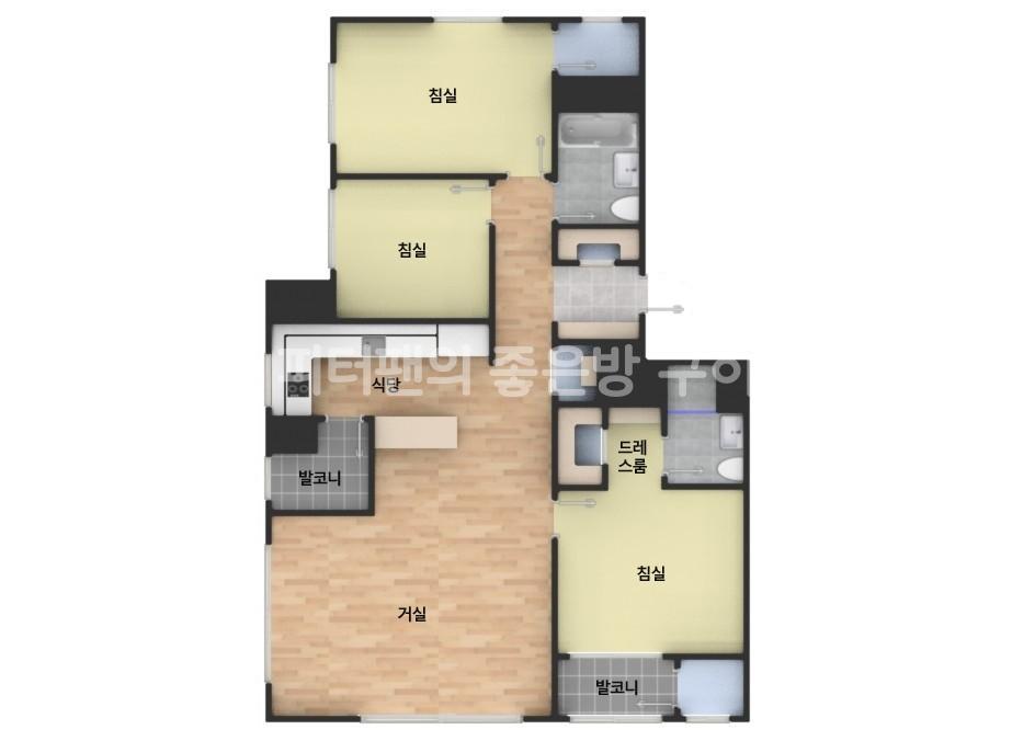 아파트 기본 평면도