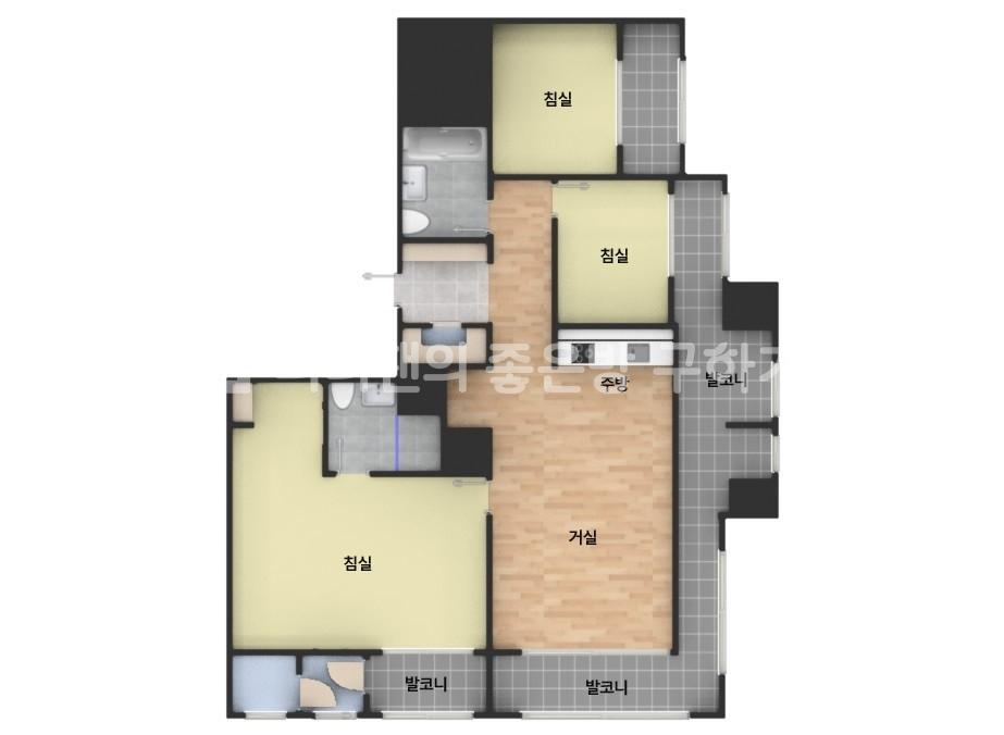 아파트 기본 평면도