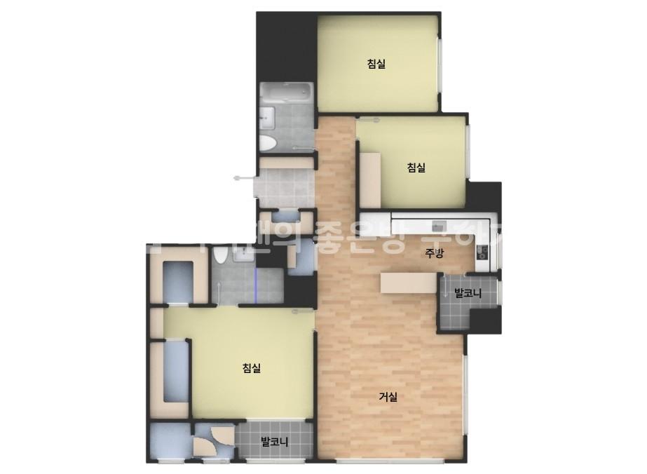 아파트 기본 평면도