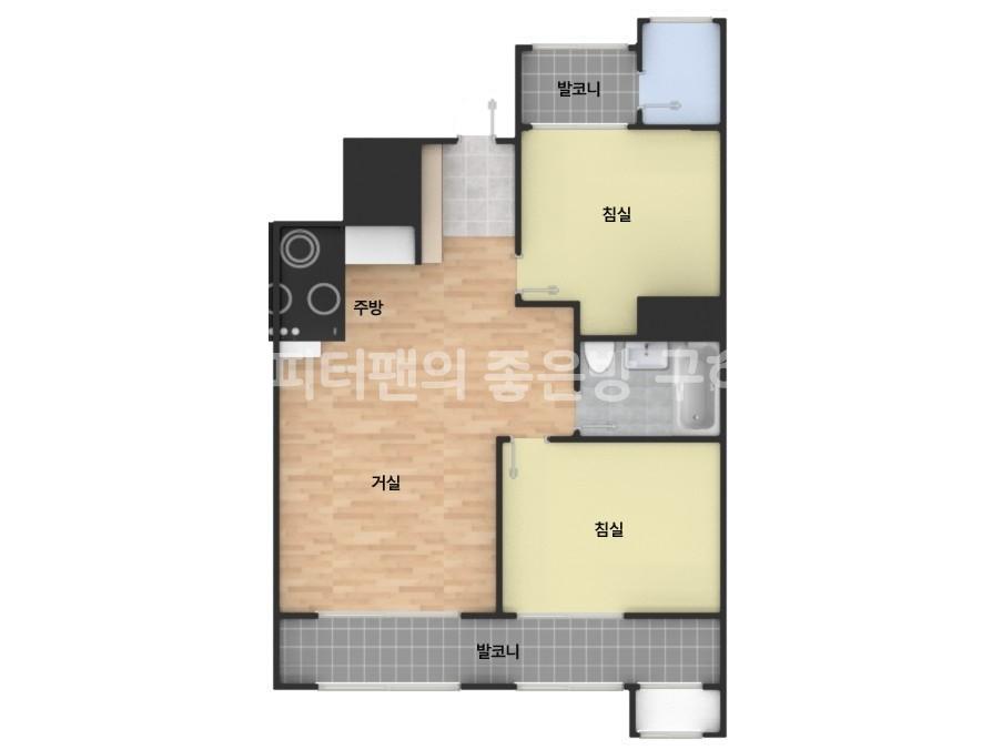 아파트 기본 평면도