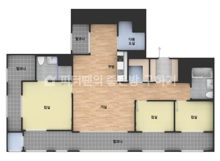 아파트 기본 평면도