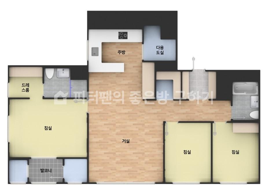 아파트 기본 평면도