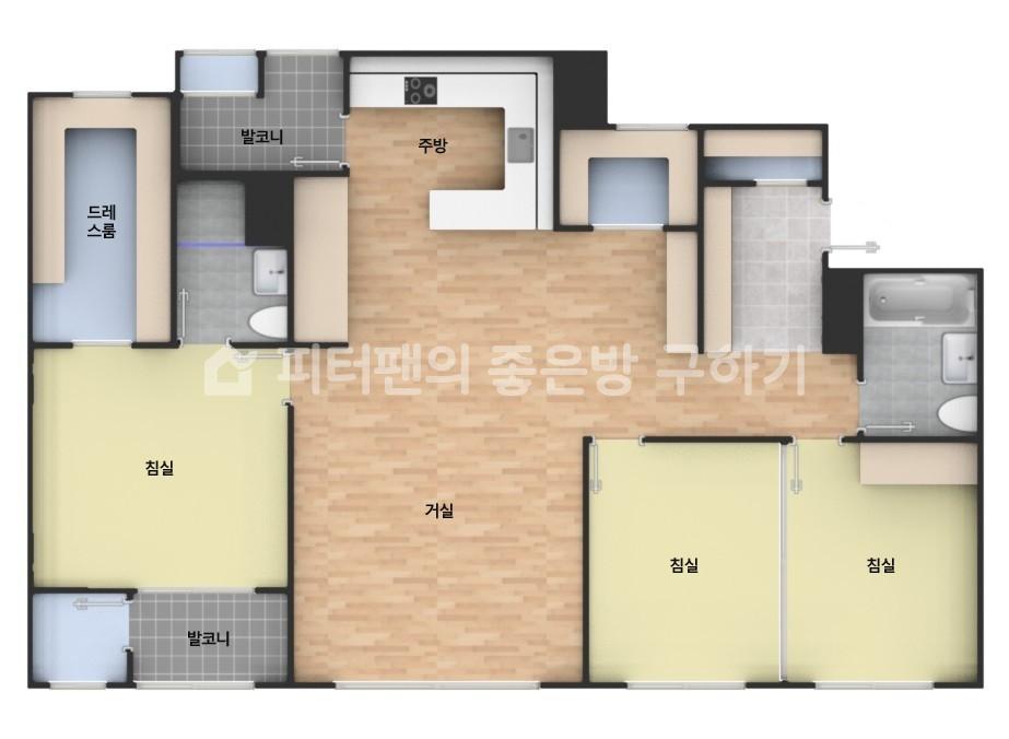 아파트 기본 평면도