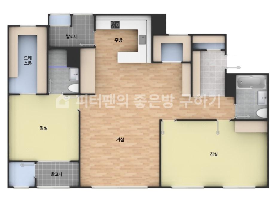 아파트 기본 평면도