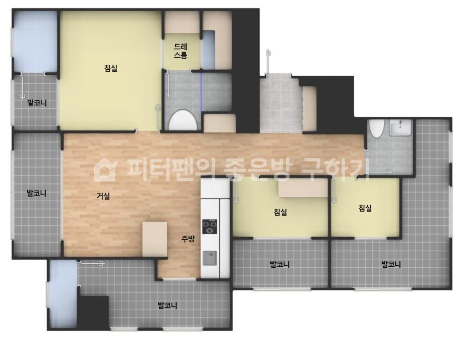 아파트 기본 평면도