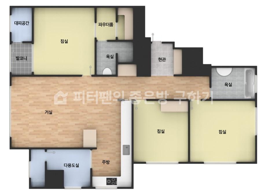 아파트 기본 평면도