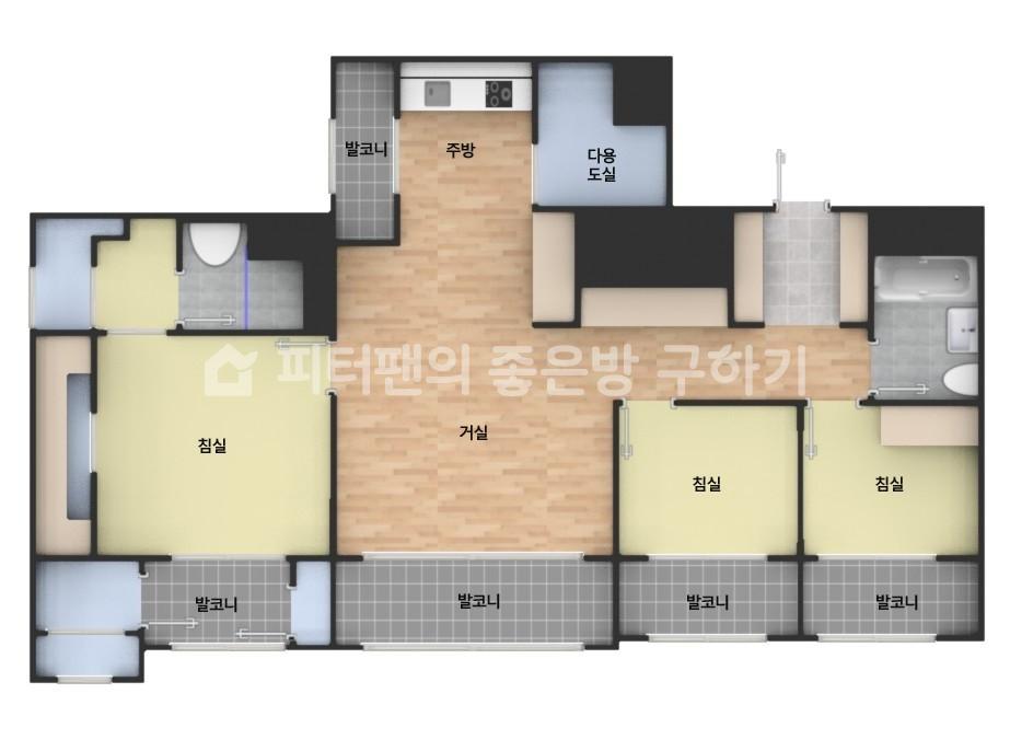 아파트 기본 평면도