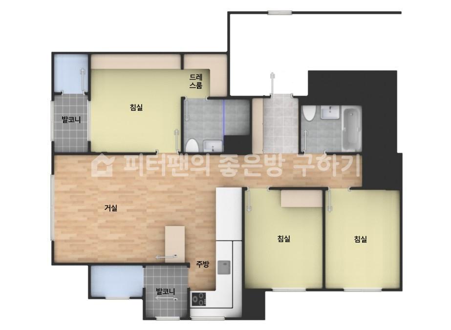 아파트 기본 평면도