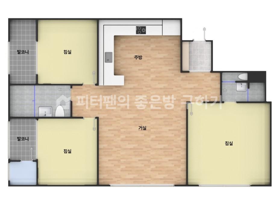 아파트 기본 평면도