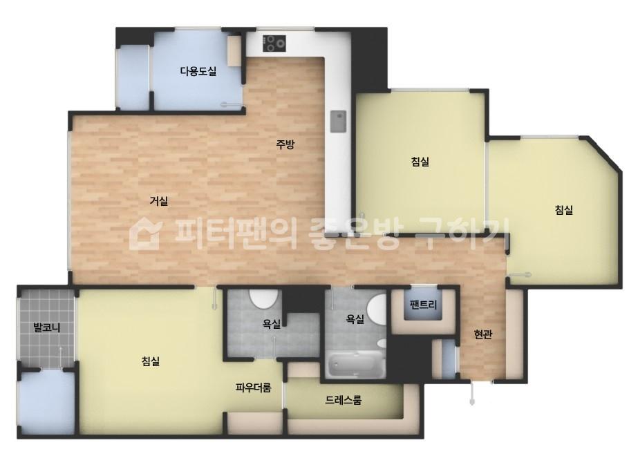 아파트 기본 평면도