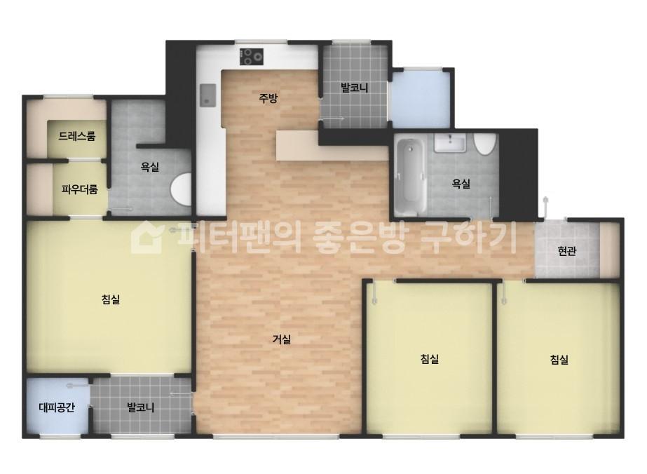 아파트 기본 평면도