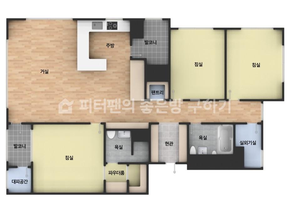 아파트 기본 평면도