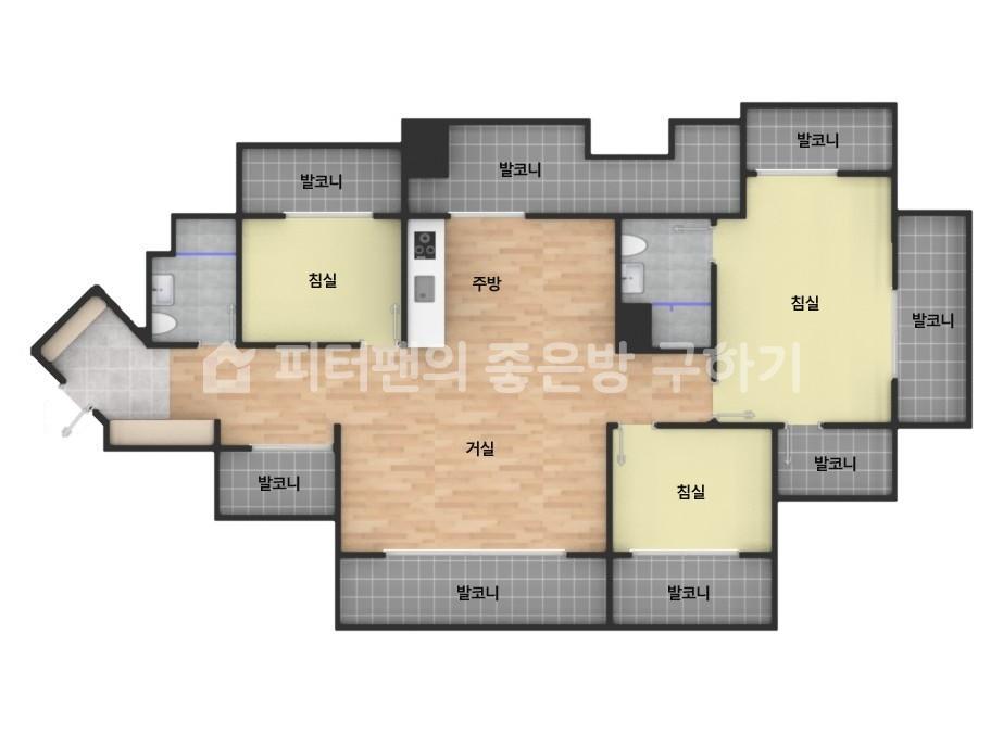 아파트 기본 평면도