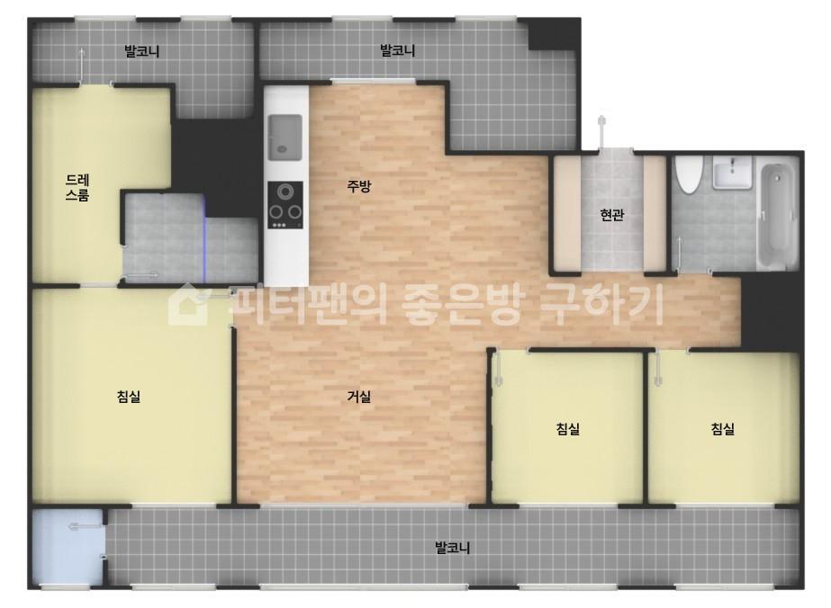 아파트 기본 평면도