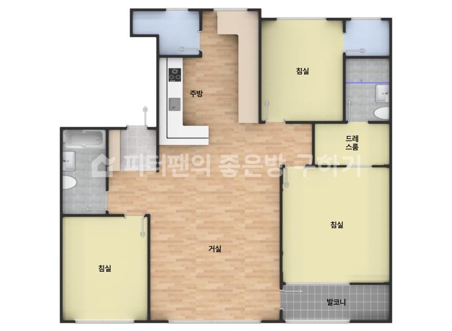 아파트 기본 평면도