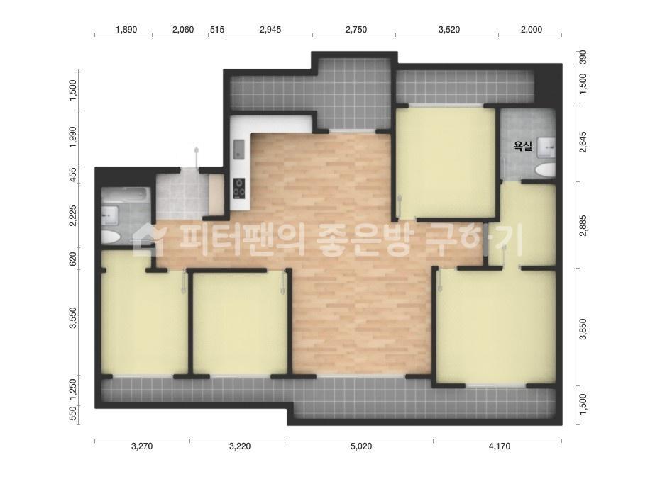 아파트 기본 평면도