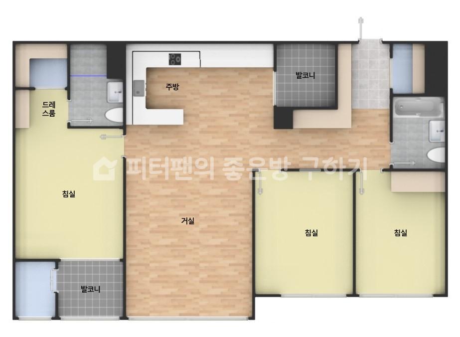 아파트 기본 평면도