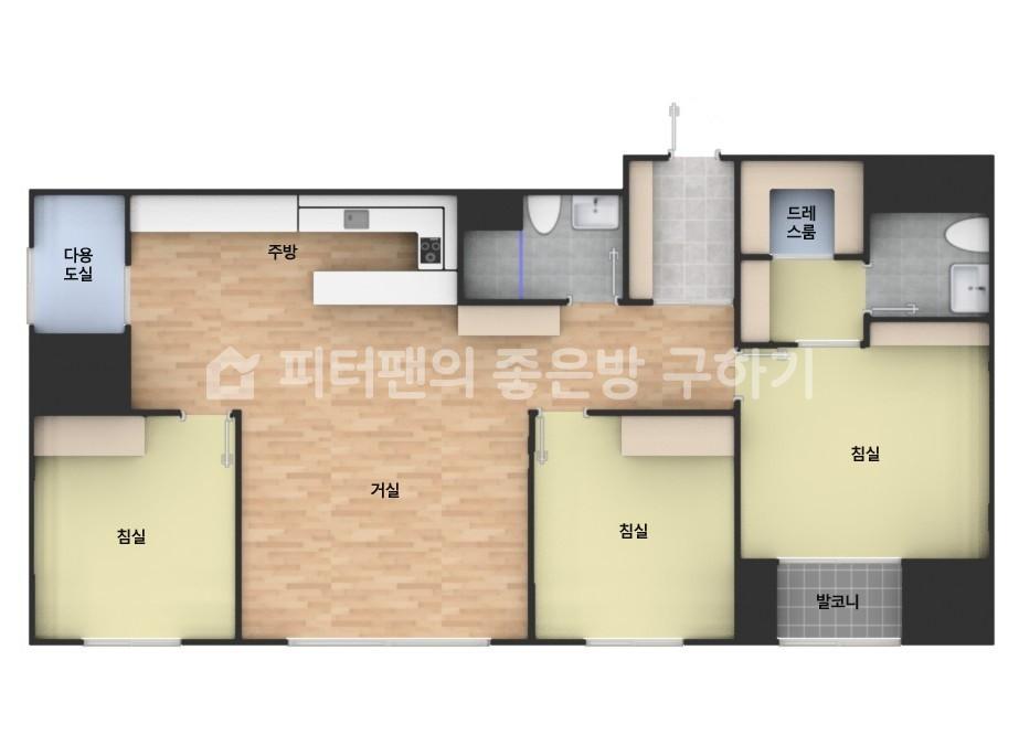 아파트 기본 평면도
