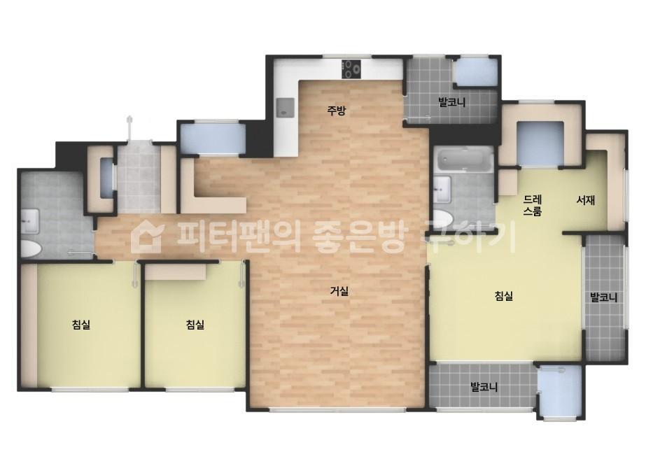 아파트 기본 평면도