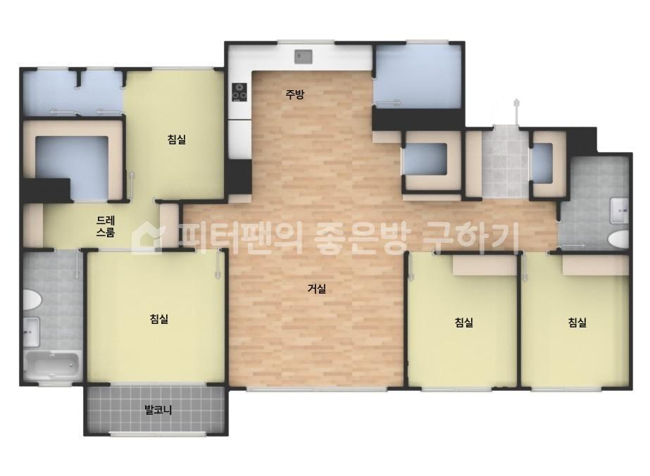 아파트 기본 평면도