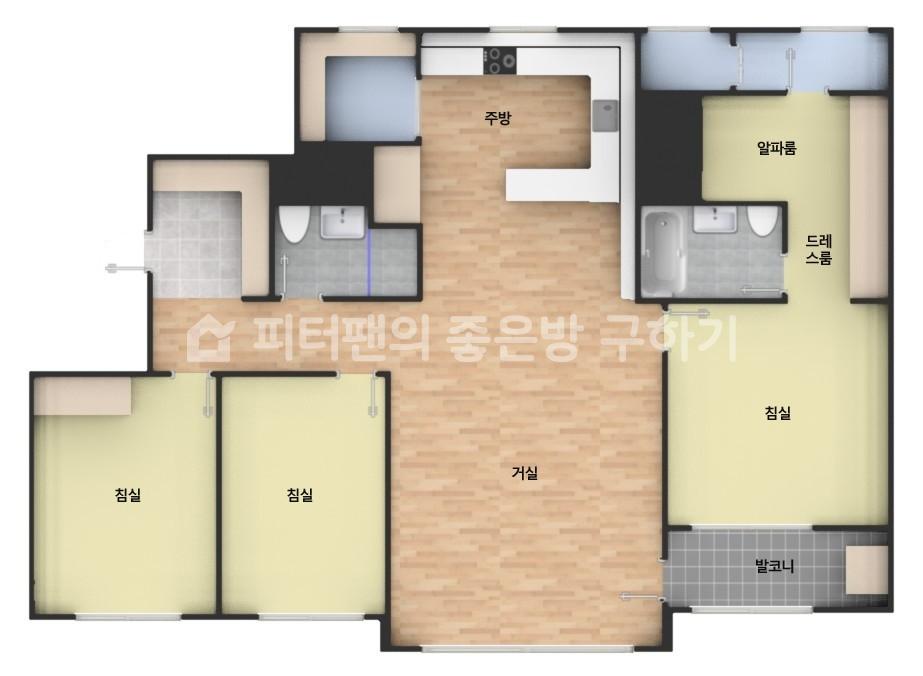 아파트 기본 평면도
