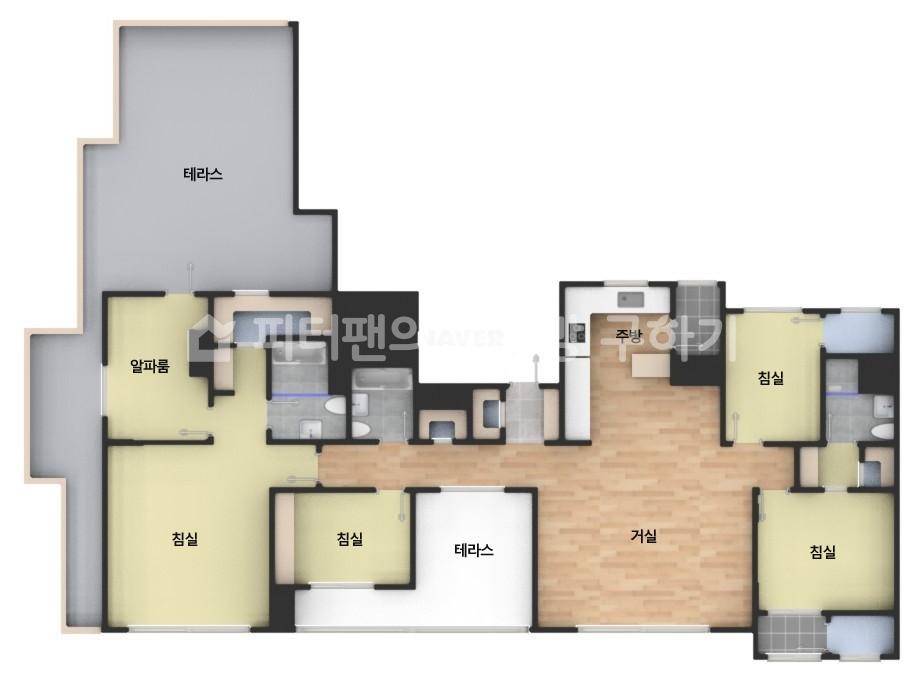 아파트 기본 평면도