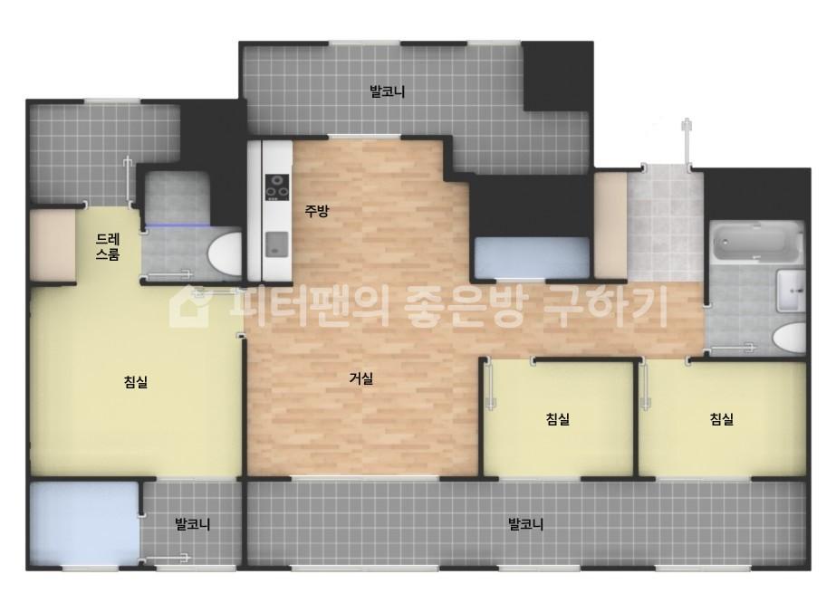 아파트 기본 평면도