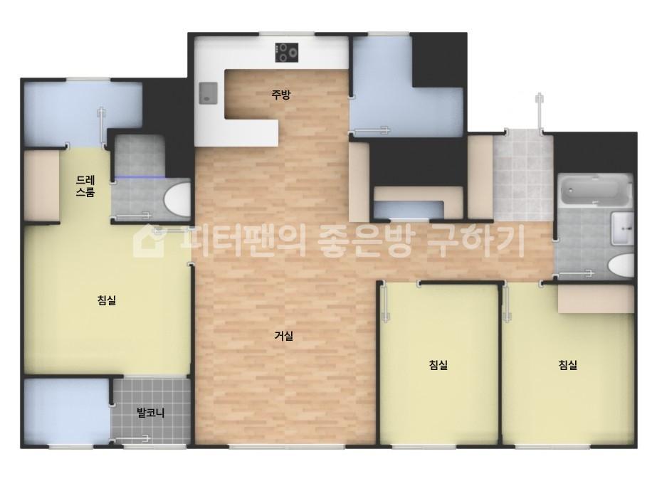 아파트 기본 평면도