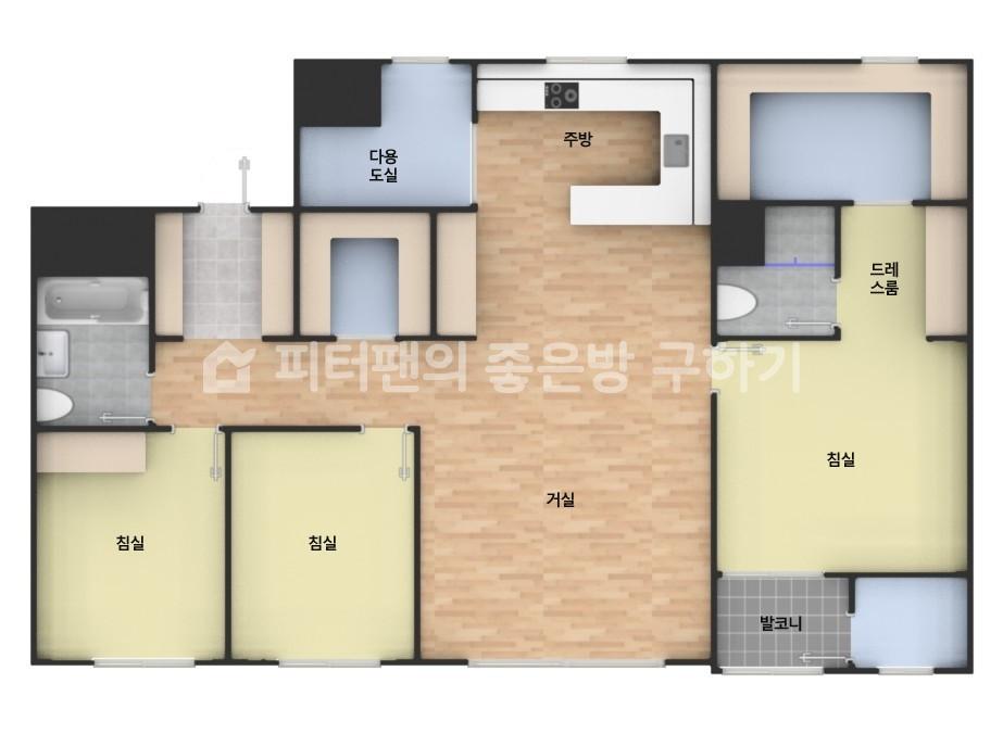아파트 기본 평면도