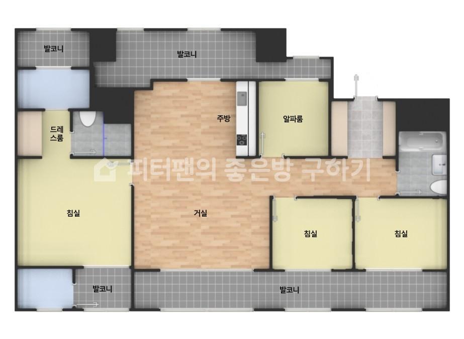 아파트 기본 평면도