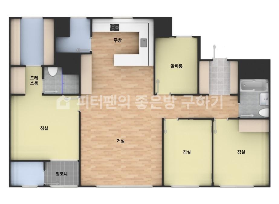 아파트 기본 평면도