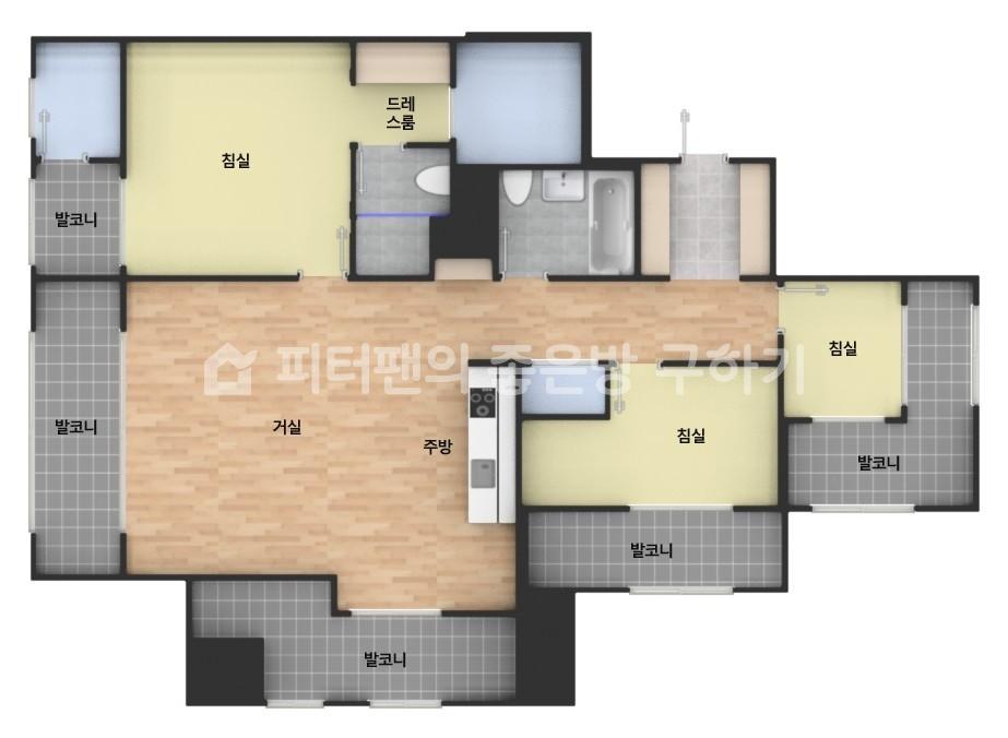 아파트 기본 평면도