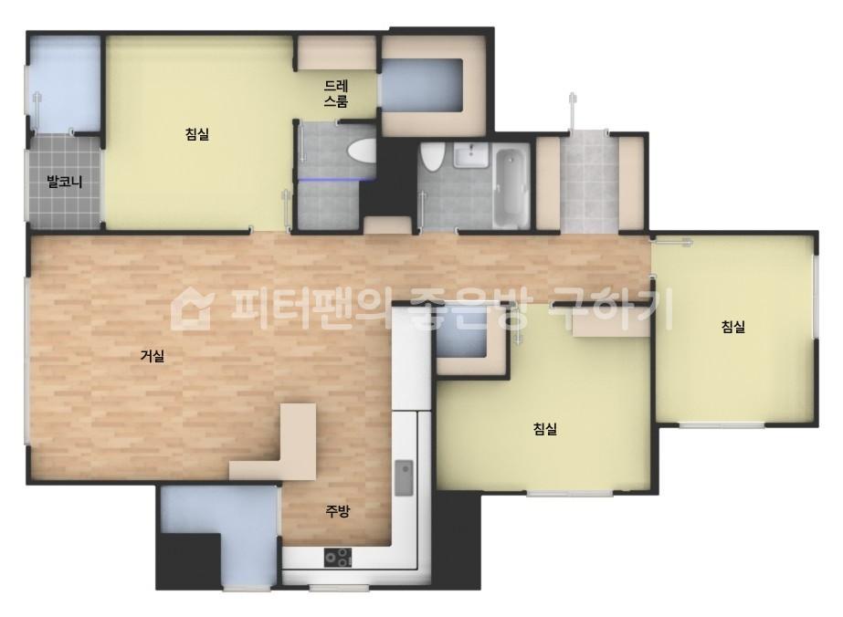 아파트 기본 평면도