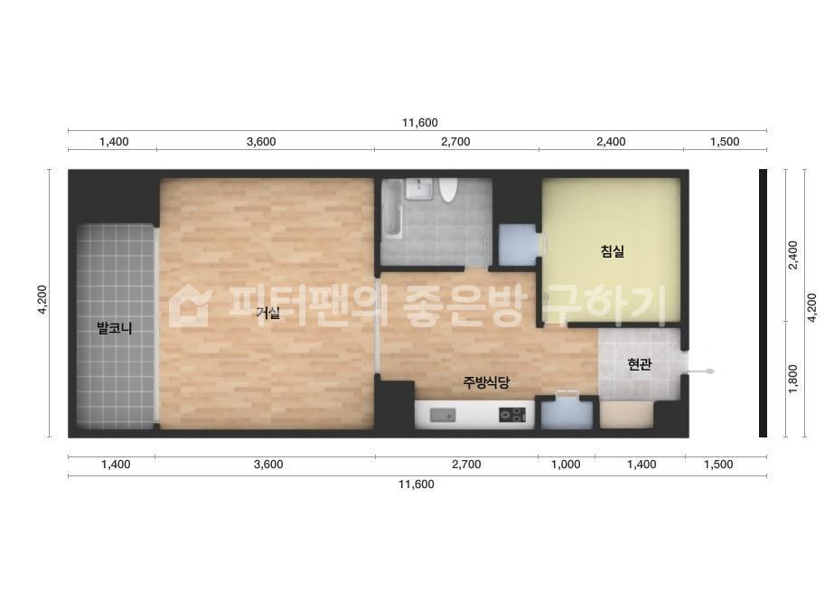아파트 기본 평면도
